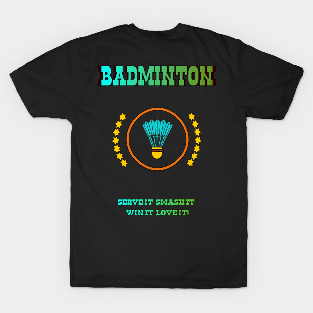 Badminton Smash it by fantastic-designs